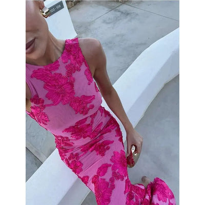 Pink Resort Dress