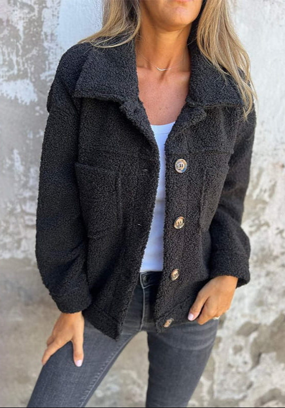 Lapel Cropped Jacket