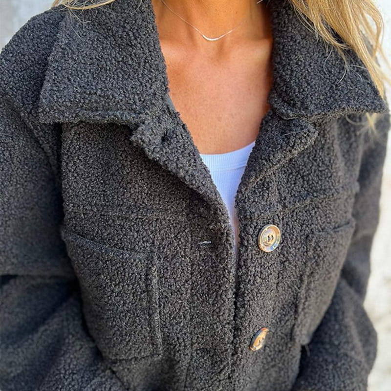 Lapel Cropped Jacket